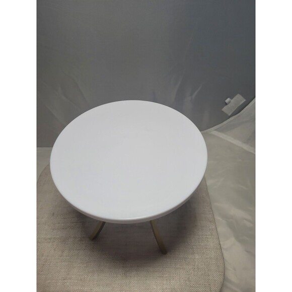 NEW RAINBOW HIGH DOLL HOUSE REPLACEMENT PART FITS BARBIE  WHITE GOLD TABLE - Picture 2 of 3